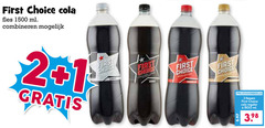  first choice cola 1 2 3 1500 fles ml combineren light zero resources flessen regular 