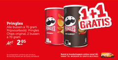  pringles chips 1 2 bussen original hot spicy varieeren kassa online 40- 