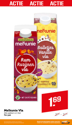 melkunie vla 1 40 rum rozijnen bolletje vanille pak dop gemaakt natuurlijke materialen bolletjes crunchy knapperige certified zachte pakken liter varieeren kassa online 