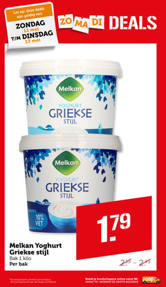  yoghurt 1 10 11 13 let deals melkan griekse stijl vet bak kilo varieeren kassa online 40- 