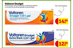 1 60 voltaren emulgel verlicht pijn ontsteking zwelling versnelt herstel spierpijn gewrichtspijn 16 gel 11 6 mg diclofenac diethylammonium verlichting milde knie vingers 2 32 23 
