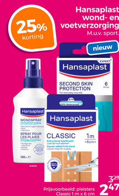  1 6 25 100 hansaplast wond voetverzorging sport wondspray nijntje reiniging mechanische irrigatie beschermt infecties kleurloos spray pour les nettoyage mecanique des expert second skin protection for everyday waterproof classic kleefkracht huid ademen pouvoir trees respirer la peau strips 100ml bacteria shield pleisters cm 