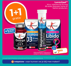  1 2 15 20 25 30 33 50 80 100 400 samenstelling spaar punt lucovitaal vitamine stuks footwear home fashion one day omega vetzuren 3-6-9 slikbaar open meng yoghurt sap capsules capsule botten spieren weerstand magnesium mg citraat libido support vrouw huishouding bosbessensmaak evenwicht free tabletten bruistabletten 2e halve artikel combinatie combinaties vermeld gezondheidsproduct lees trekpleister 