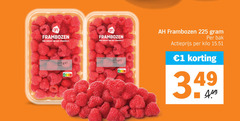  frambozen 1 225 bak actieprijs kilo 