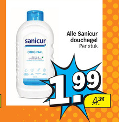  sanicur douchegel original bath shower gel stuk 1 99 