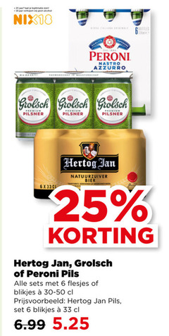  grolsch hertog jan blikjes bier 6 18 25 33 jaar at legitimatie nix18 qualita peroni nastro azzurro meesterschap premium pilsner wet natuurzuiver pils 