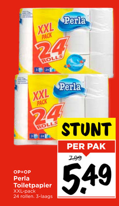  toiletpapier 3 24 xxl pack rolls perla rollen pak 