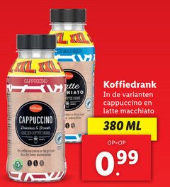  milbona ijskoffie cappuccino macchiato smooth chilled coffee drink arabica real enjoyment go from finest beans koffiedrank latte ml 