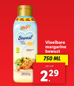  margarine 100 750 koken bakken roerbakken vloeibare ml 