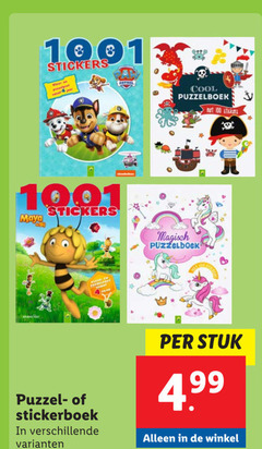  100 stickers patrol cool puzzelboek maya b magisch studio puzzel stickerboek mere stuk 