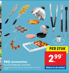  bbq accessoires borstels varieeren 5.99 stuk 