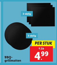  3 delig bbq stuk 5.99 