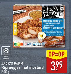  kipreepjes 500 sweet mustard dip nutri score farm strips with pastry liquid seasoned chicken breast filet pieces cooked for baking deep diepvries mosterd 