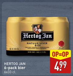  hertog jan blikjes bier 1 6 33 natuurzuiver traditioneel water granen hopsoorten pack 5 gerard 