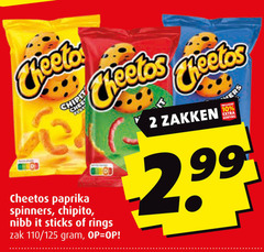  cheetos zoutjes 2 10 cheeta paprika spinners chipito nibb it sticks rings zak zakken 