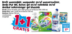  ambi pur dreft toiletblok wasmiddel wasverzachter 1 2 16 100 750 1040 waspoeder wc active gel antikal toiletreiniger klassiek doos stuks pak flacon ml stuk combineren colour pack pakken 