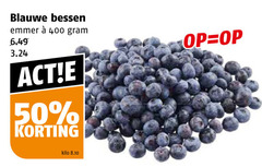  50 400 blauwe bessen emmer kilo 