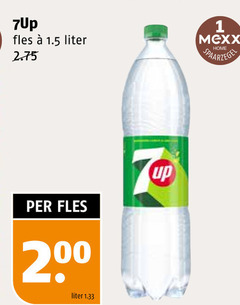  7-up frisdrank 1 200 fles liter mexx home up 