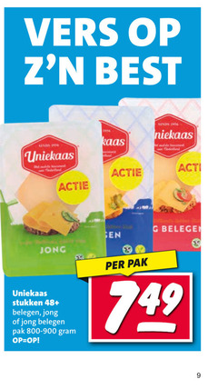  uniekaas kaas 9 1956 vers best suite acti belegen jong stukken 48 pak 