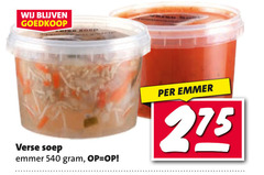  verse soep emmer 