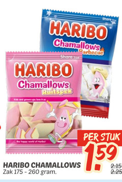  haribo snoep share chamallows barbecue ruitspek happy world zak stuk 