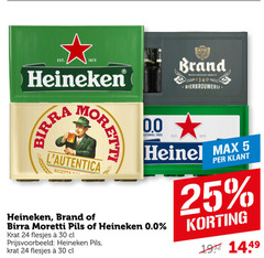  birra moretti heineken brand 0.0 krat bier 5 24 25 30 bierbrouwerij ricetta alcohol free pils 