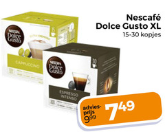  nescafe dolce gusto capsules cappuccino espresso intenso xl kopjes 