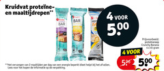  2 4 30 45 500 kruidvat maaltijdrepen meal maaltijd bar repas peanut nougat car l 12 2020 strength vervangen maaltijden dag energie beperkt dieet afvallen lees crunchy banana 