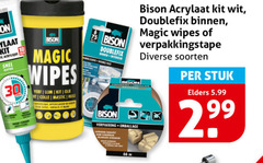  30 kit acrylique bison wipes verf lijm olie colle huile gereedschap oppervlakken pour surfaces it mains acrylaat wit binnen verpakkingstape interieur double face soorten emballage stuk elders 5.99 