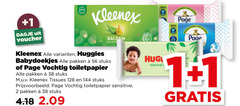  huggies page kleenex vochtig toiletpapier tissues billendoekjes 1 2 100 128 voucher balsem aloe vera babydoekjes pakken stuks sensitive natural 