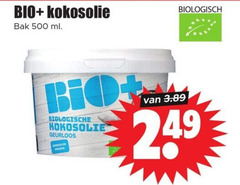  olie en vetten 500 bio kokosolie bak ml biologisch biologische geurloos adem 24 