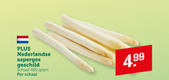  asperges 400 nederlandse geschild schaal 