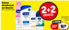  sanex douchegel deodorant 1 2 4 13 24 50 1876 douche grootformaten dermo invisible protection anti vlekken expert skin health healthy protector zero creme sensitive men irritation anti-perspirant deoroller ml 