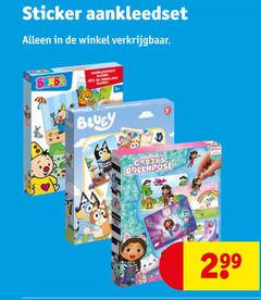  sticker aankleedset bumba fete dollhouse 