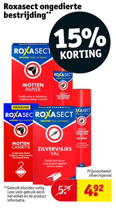  roxasect ongedierte bestrijding insectenbestrijding 6 15 effectief motten papier werking maanden vernieuwd vliegende insecten cassette hangende kleding zilvervisjes val kruipend gifvrij reukloos kruipende wespen soul sa zilvervisjesval gebruik biociden veilig lees r eerst etiket 