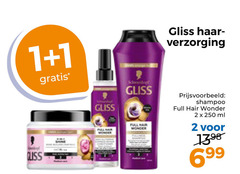  gliss kur shampoo haarverzorging 1 2 250 shine plain full verzorging hair wonder ml 
