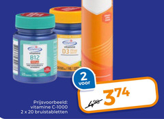  trekpleister huismerk vitamines 2 20 141 1000 vitamine bruistabletten 