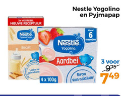  nestle babyvoeding 3 4 6 nieuwe receptuur yogolino biscuit aardbei maanden 100g calcium 