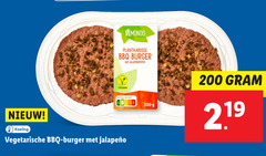  200 vemondo plantaardige bbq burger jalapenopeper nutri score koeling vegetarische 