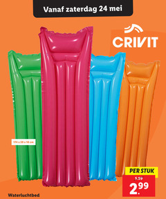  luchtbed 18 24 cm zaterdag crivit stuk 5.99 2 99 