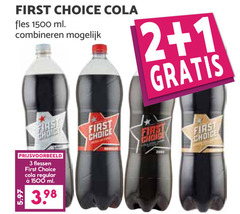  first choice cola 1 2 3 1500 fles ml combineren flessen regular 