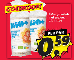  rijstwafels 13 bio rijst wafels zeezout pak stuks 