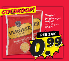  150 vergeer jong belegen tendre slot rasp 48 zak 
