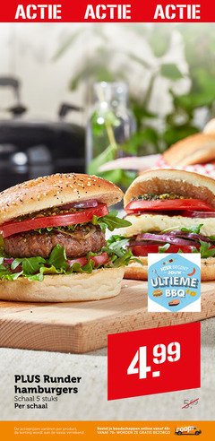  hamburgers 5 40 ultieme bbq runder schaal stuks varieeren kassa online 