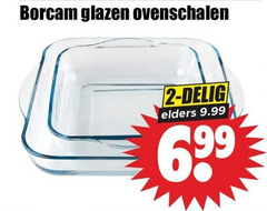  2 glazen ovenschalen delig elders 6 99 