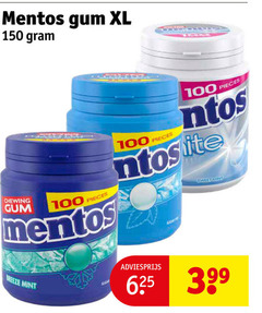  100 150 mentos gum xl chewing pieces sugar for sweet breeze mint 3.99 