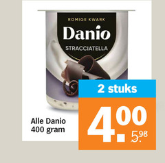  danone danio kwark 2 400 romige stracciatella stuks 00 