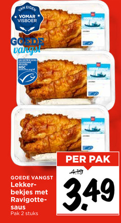  2 visboer vangst gecertificeerd duurzame visseri www.msc.org nl pak lekkerbekje saus stuks 