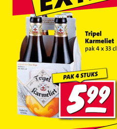  karmeliet speciaalbieren 4 33 tripel pak stuks 