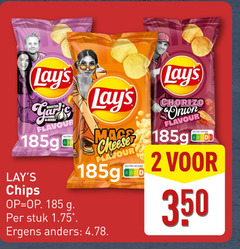  lays chips 2 350 roasted garde herbs flavour nutri stuk chorizo onion mac score ergens 